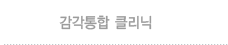 감각통합 치료